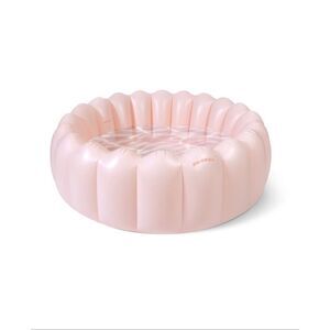 Minnidip 2 adult tufted scalloped light baby blush pink inflatable novelty kiddi